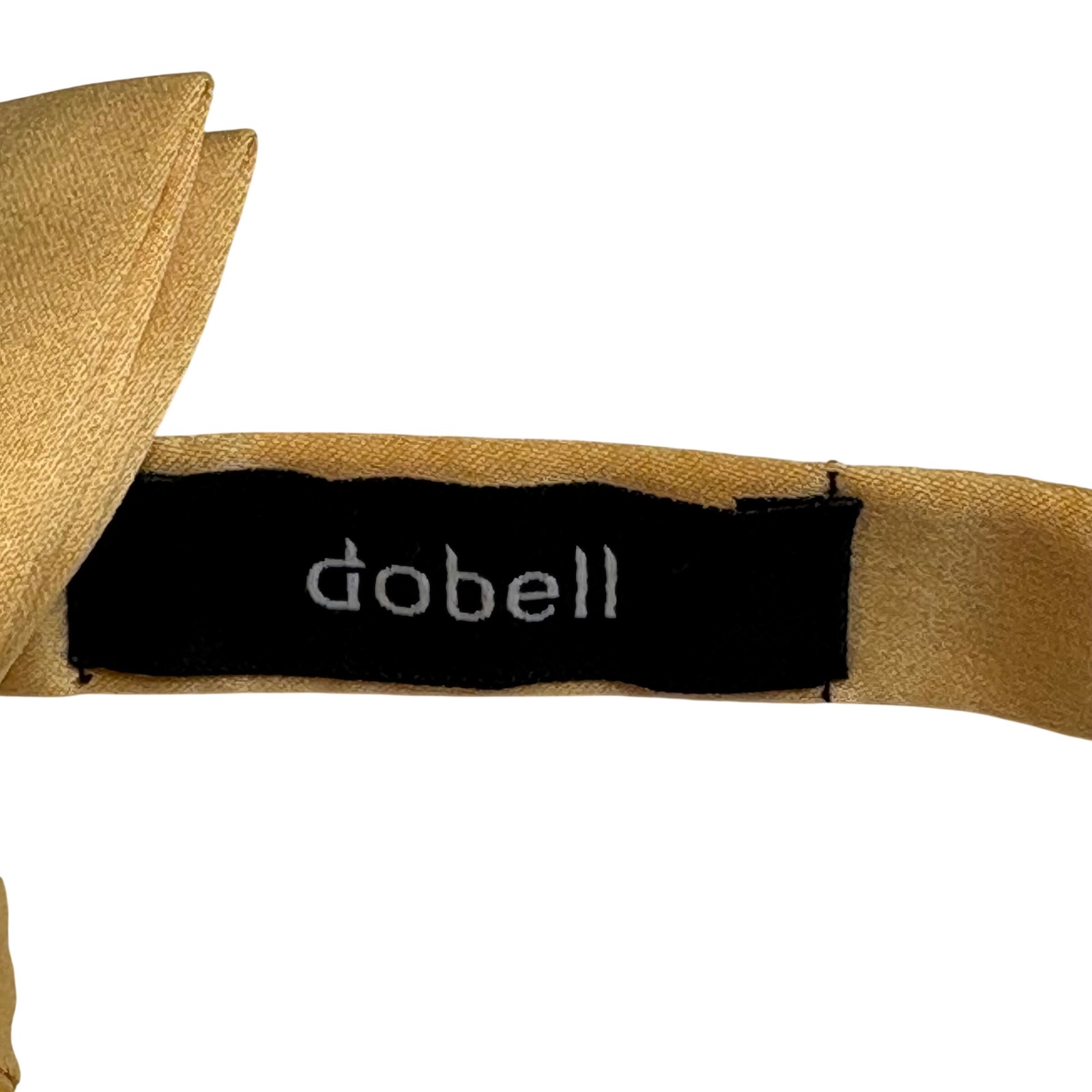 Dobell Bow Tie Mens One Size Sunset Gold Pre-Tied Adjustable Formal Yellow New — image 8 of 8
